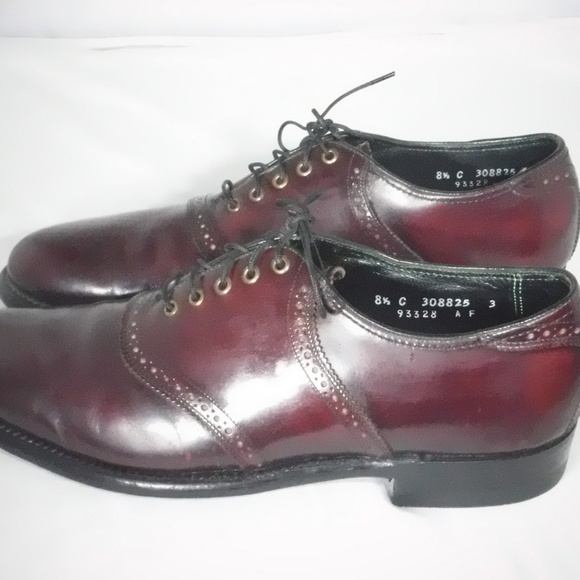 Floreseim Imperial Burgandy Almond Toe Oxford 8.5C - Picture 6 of 8